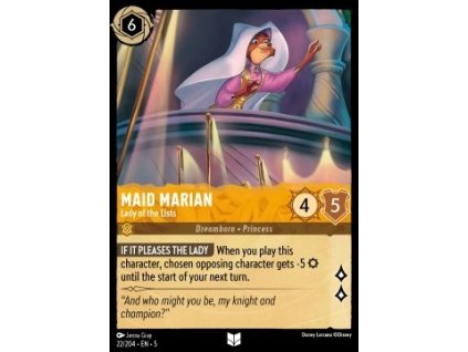 SSK 022/204 Maid Marian - Lady of the Lists - Shimmering Skies