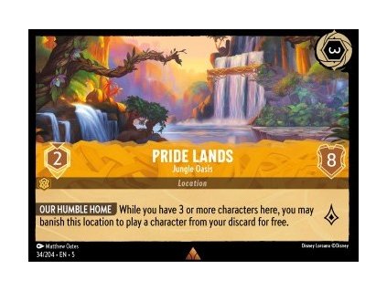 SSK 034/204 Pride Lands - Jungle Oasis - Shimmering Skies