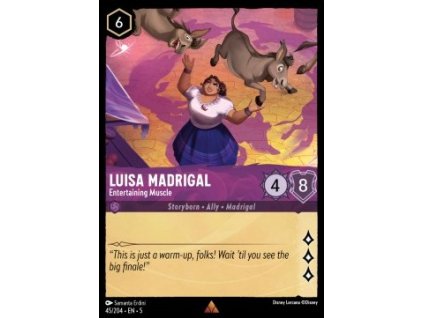 SSK 045/204 Luisa Madrigal - Entertaining Muscle - Shimmering Skies