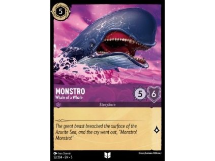 SSK 052/204 Monstro - Whale of a Whale - Shimmering Skies