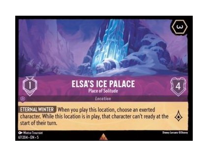 SSK 067/204 Elsa's Ice Palace - Place of Solitude - Shimmering Skies