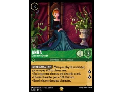 SSK 085/204 Anna - Diplomatic Queen - Shimmering Skies