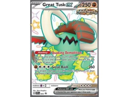 SVP 072 Great Tusk ex - Black Star Promos