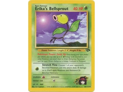 GC 038/132 Erika's Bellsprout - Gym Challenge
