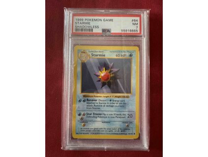 BS 064/102 Starmie SHADOWLESS - Base Set - PSA 7