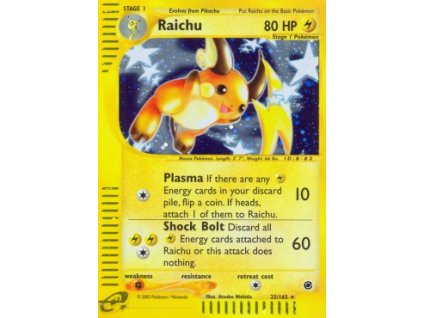 EX 025/165 Raichu - Expedition Base Set