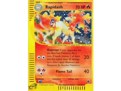 EX 026/165 Rapidash - Expedition Base Set