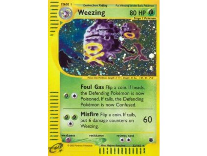 EX 032/165 Weezing - Expedition Base Set