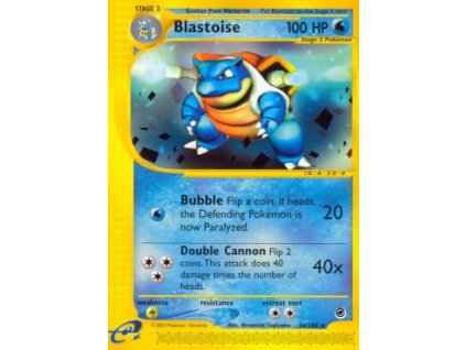 EX 036/165 Blastoise - Expedition Base Set