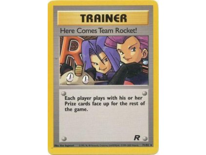 TR 71/82 Here Comes Team Rocket! - Team Rocket