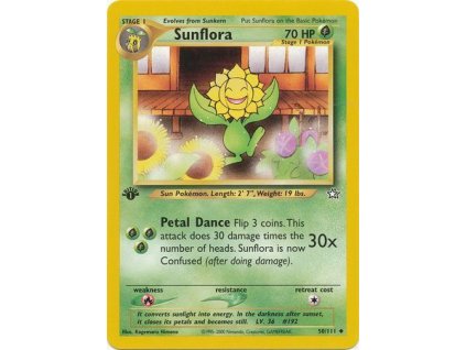 NG 050/111 Sunflora 1ST EDITION - Neo Genesis