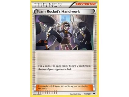 FCO 112/124 Team Rocket's Handiwork - Fates Collide