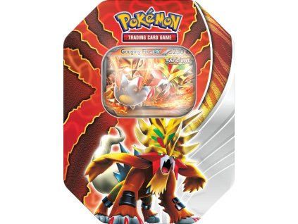Pokémon TCG: Paradox Destinies Tin - Gouging Fire