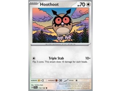SCR 114/142 Hoothoot - Stellar Crown