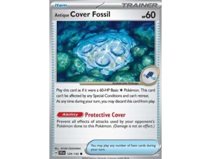 SCR 129/142 Antique Cover Fossil - Stellar Crown