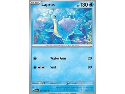 SCR 031/142 Lapras - Stellar Crown