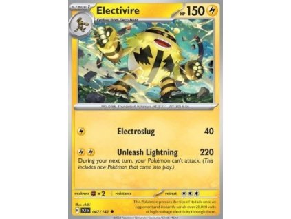 SCR 047/142 Electivire - Stellar Crown