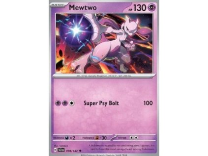 SCR 059/142 Mewtwo - Stellar Crown