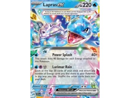 SCR 032/142 Lapras ex - Stellar Crown