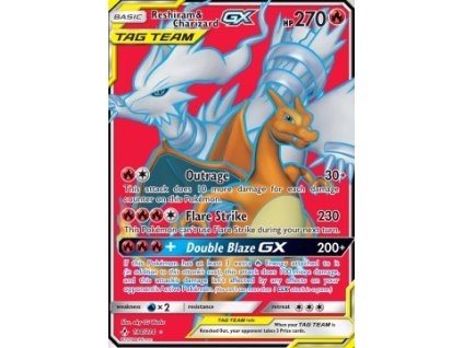 UNB 194/214 Reshiram & Charizard GX - Unbroken Bonds