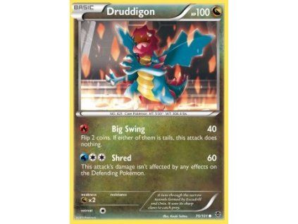PLB 070/101 Druddigon - Plasma Blast (Stav Excellent, Verze NORMAL)