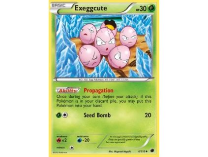 PLF 004/116 Exeggcute - Plasma Freeze