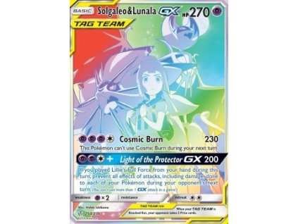 CEC 254/236 Solgaleo & Lunala GX - Cosmic Eclipse