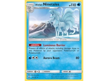 BUS 028/147 Alolan Ninetales - Burning Shadows