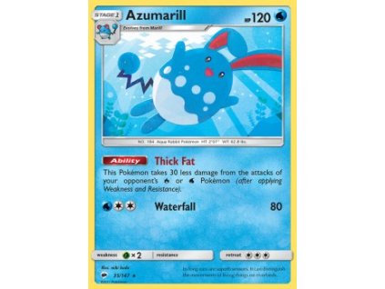 BUS 035/147 Azumarill - Burning Shadows