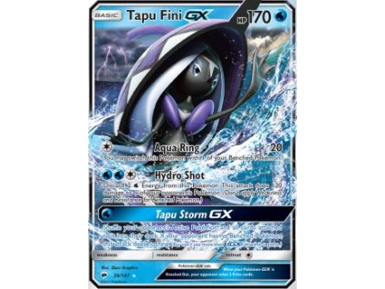 BUS 039/147 Tapu Fini GX - Burning Shadows