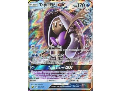 BUS 039a/147 Tapu Fini GX - Burning Shadows