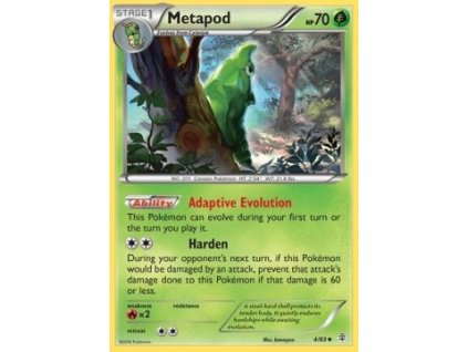 GEN 004/083 Metapod - Generations