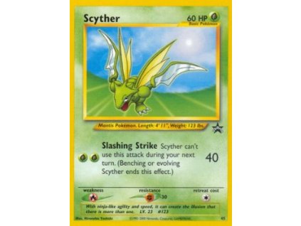 WP45 Scyther - Wizards Black Star Promo