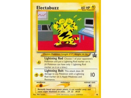 WP46 Electabuzz - Wizards Black Star Promo