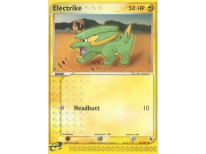 RS 052/109 Electrike - EX Ruby & Sapphire