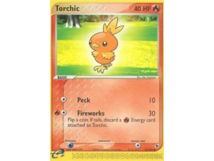 RS 073/109 Torchic - EX Ruby & Sapphire