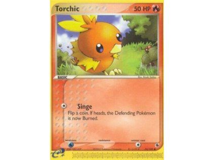 RS 074/109 Torchic - EX Ruby & Sapphire (Stav Excellent, Verze NORMAL)