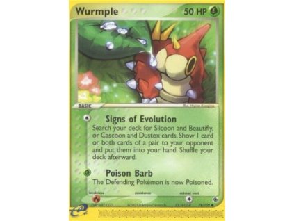 RS 078/109 Wurmple - EX Ruby & Sapphire