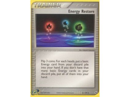 RS 081/109 Energy Restore - EX Ruby & Sapphire