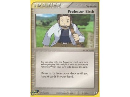 RS 089/109 Professor Birch - EX Ruby & Sapphire