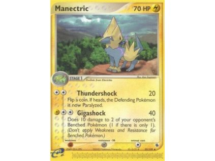 RS 039/109 Manectric - EX Ruby & Sapphire