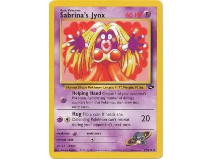 GC 057/132 Sabrina's Jynx - Gym Challenge