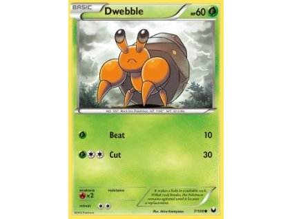 DEX 007/108 Dwebble - Dark Explorers