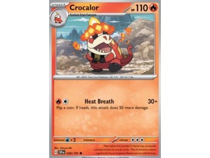 SSP 030/191 Crocalor - Surging Sparks