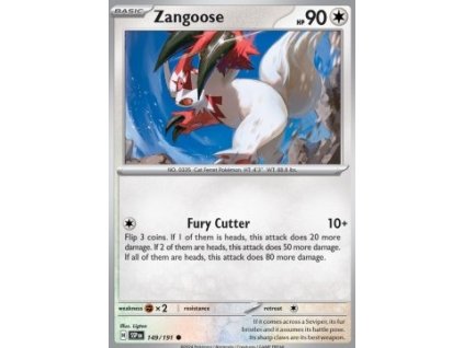 SSP 149/191 Zangoose - Surging Sparks