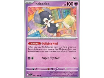 SSP 093/191 Indeedee - Surging Sparks