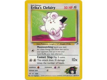 GH 025/132 Erika's Clefairy - Gym Heroes