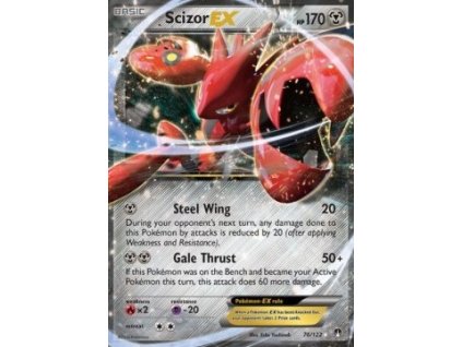 BKP 076/122 Scizor EX - BREAKpoint