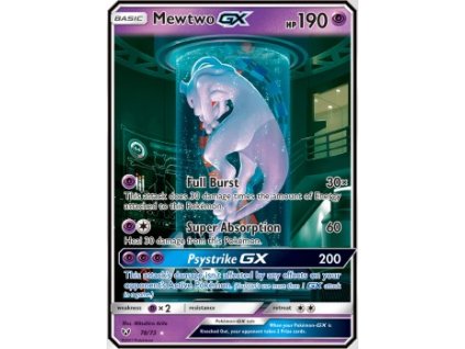 SLG 078/073 Mewtwo GX - Shining Legends