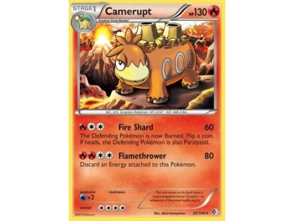BCR 022/149 Camerupt - Boundaries Crossed